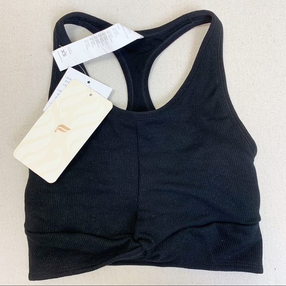 Fabletics Kinsley Front Knot Seamless Bra Crop top NWT - Picture 1 of 10